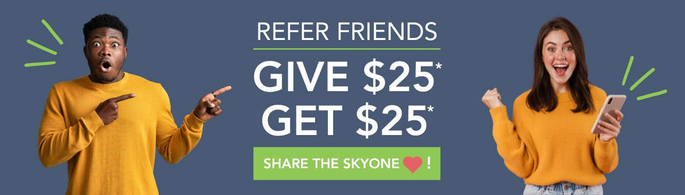 Refer friends, earn up to $500*
