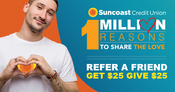 24 Hour Atm Suncoast Federal Credit Union Suncoast Credit Union Referral Program